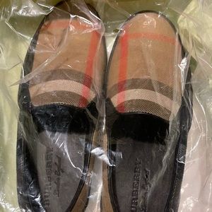 Authentic Burberry sneakers worn twice